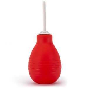 basic enema bulb douche you can use to clean your rectum